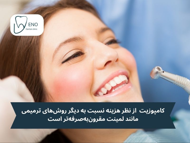 هزینه ی ترمیم کامپوزیت دندان چقدر است؟