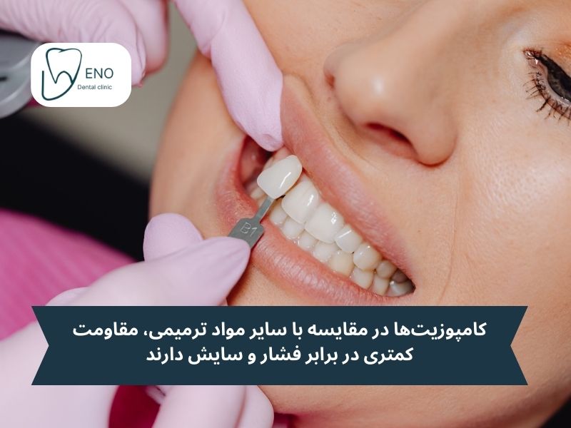 بررسی عوارض احتمالی کامپوزیت دندان