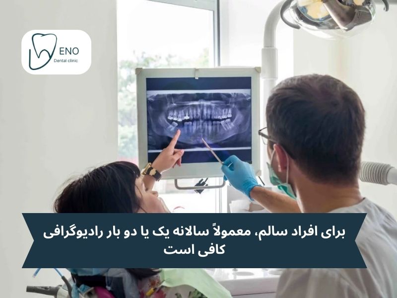 تعداد مجاز عکس رادیولوژی دندان