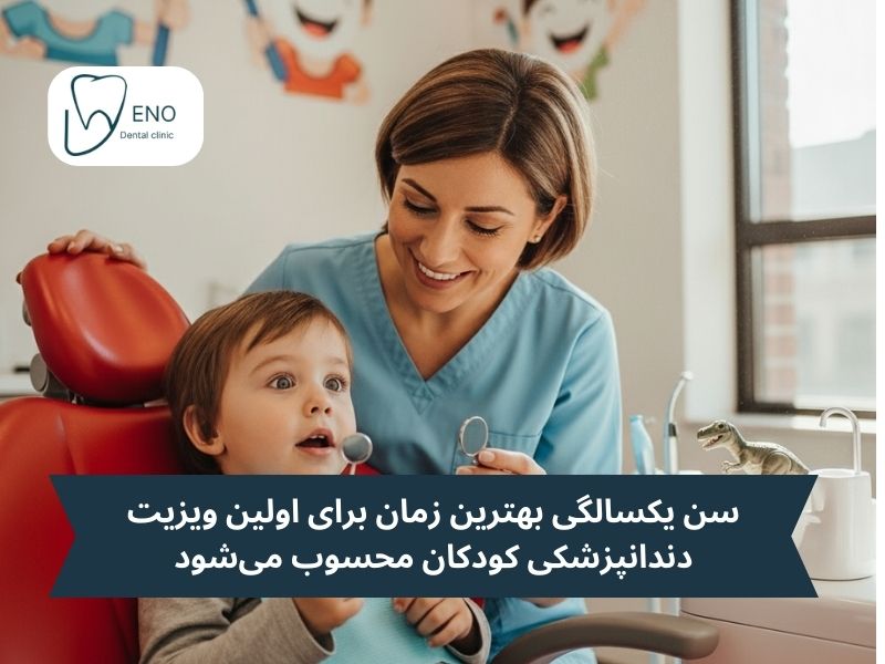 بهترین زمان برای اولین ویزیت دندانپزشکی کودکان