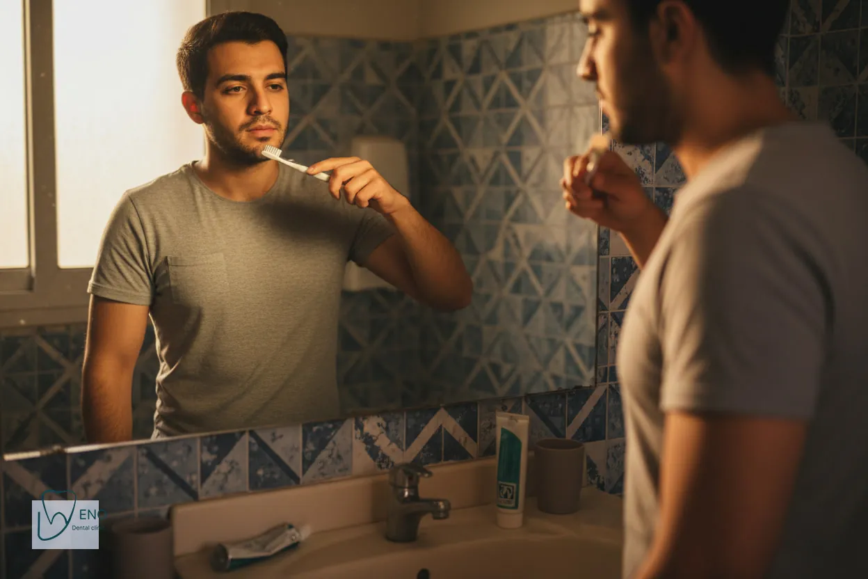 شروع مسواک زدن بعد از ایمپلنت با مسواک نرم