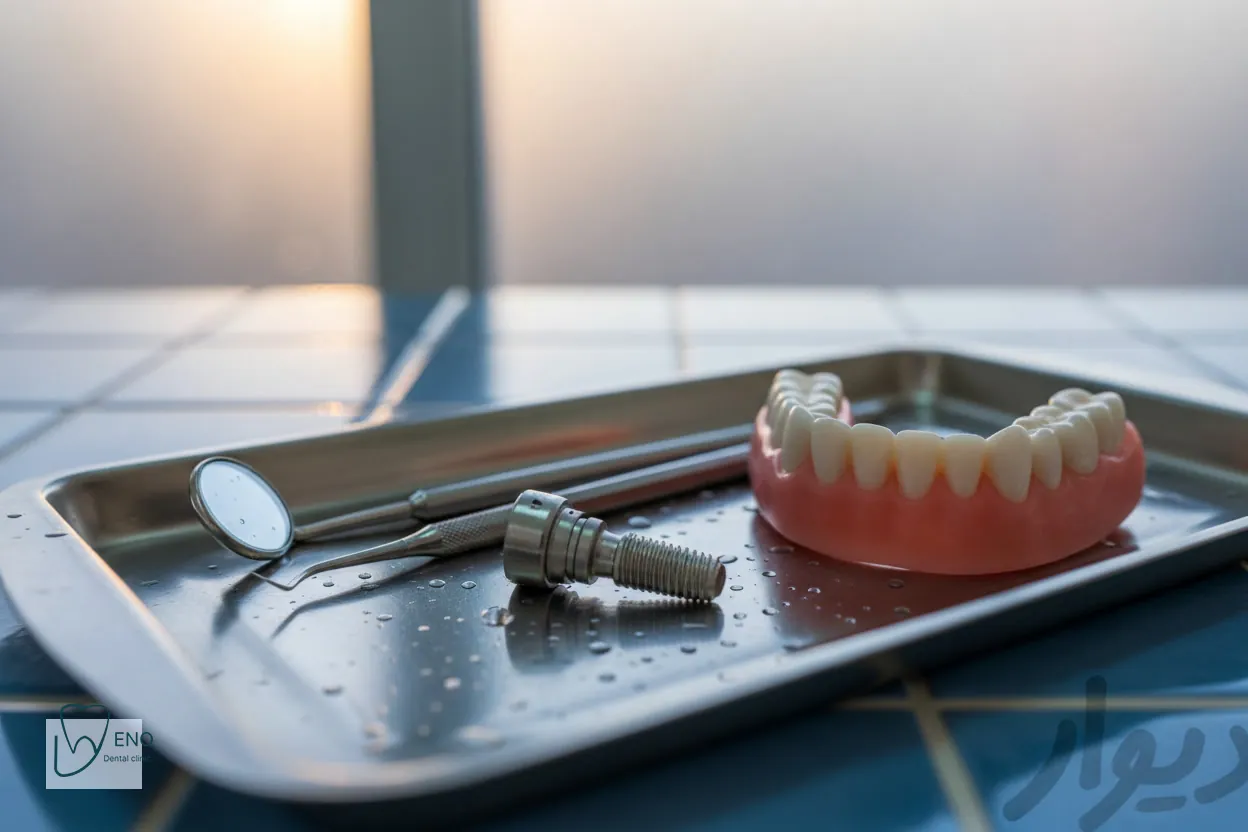 مقایسه ایمپلنت دندان و دندان مصنوعی از نظر ظاهر و ثبات