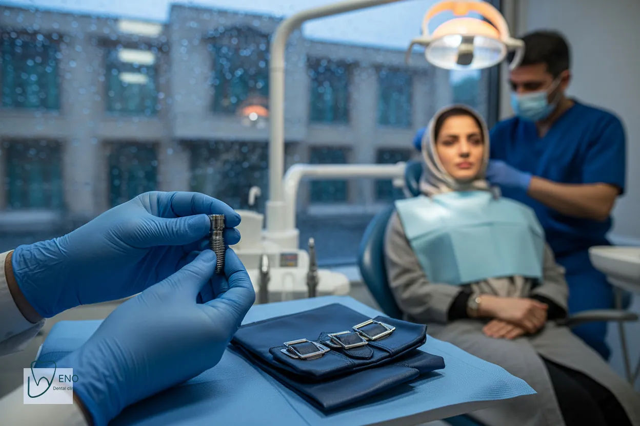 بررسی و معاینه دندان برای تصمیم گیری درباره ایمپلنت در بارداری