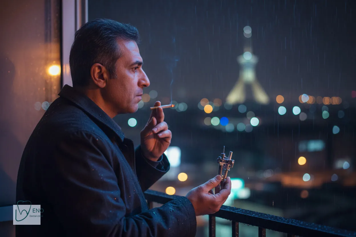 قطع سیگار قبل و بعد از ایمپلنت برای افزایش موفقیت درمان