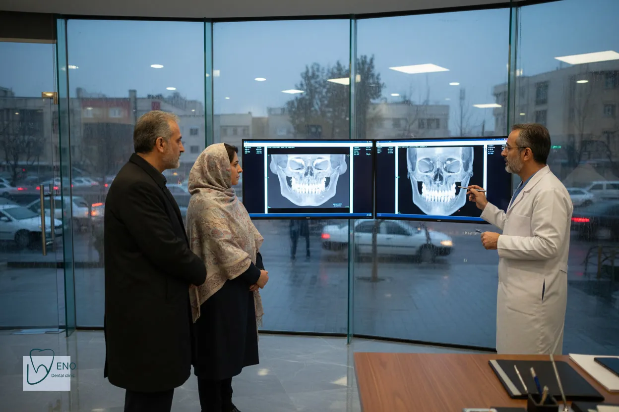 مراحل کاشت ایمپلنت در فک بالا با استخوان کم