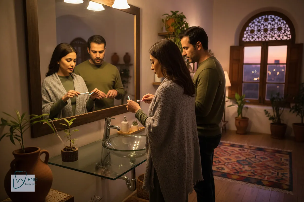 عوامل موثر بر طول عمر ایمپلنت دندان مثل بهداشت، سیگار و دندان قروچه