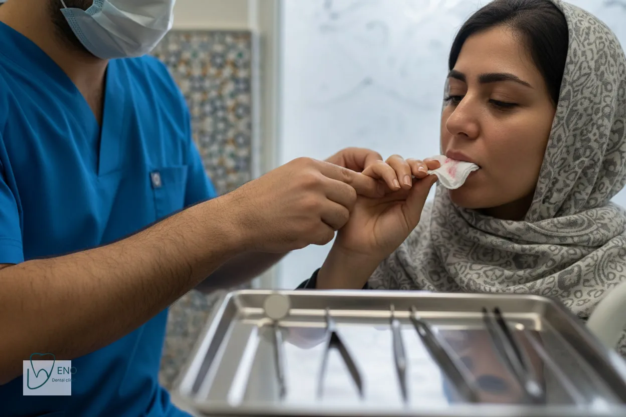 مدت طبیعی خونریزی بعد از ایمپلنت دندان