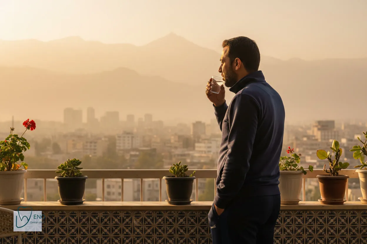 روش صحیح استفاده از دهانشویه و آب نمک بعد از ایمپلنت