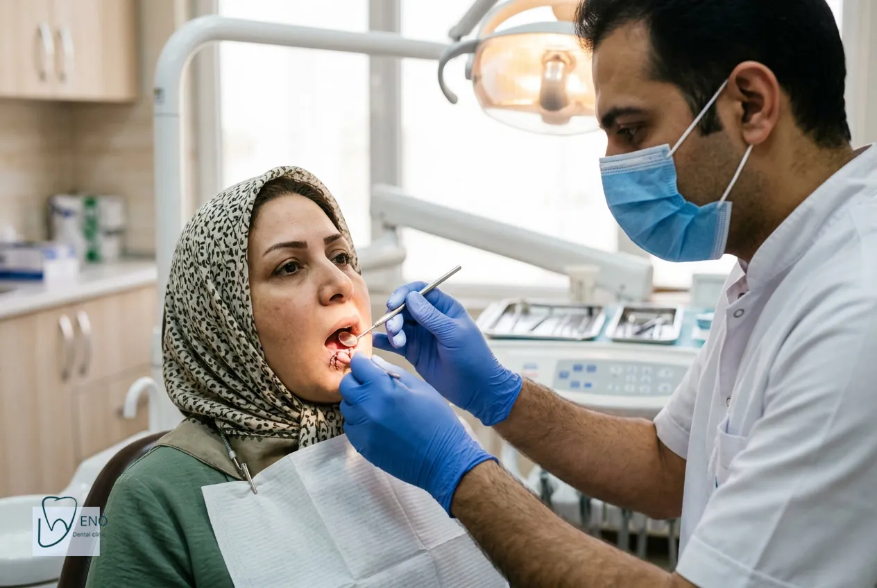 علائم طبیعی و هشداردهنده لثه پس از ایمپلنت